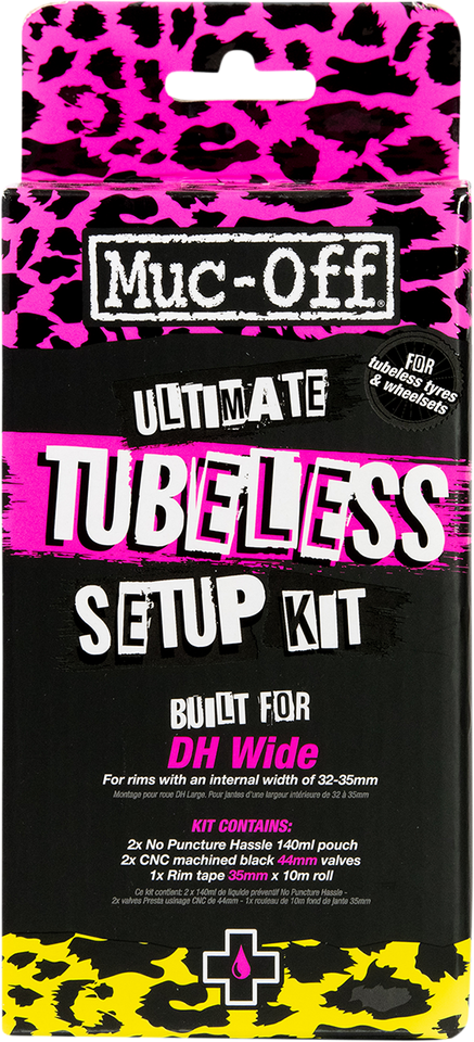 Ultimate Tubeless Setup Kit - DH/Plus - 35 mm Tape