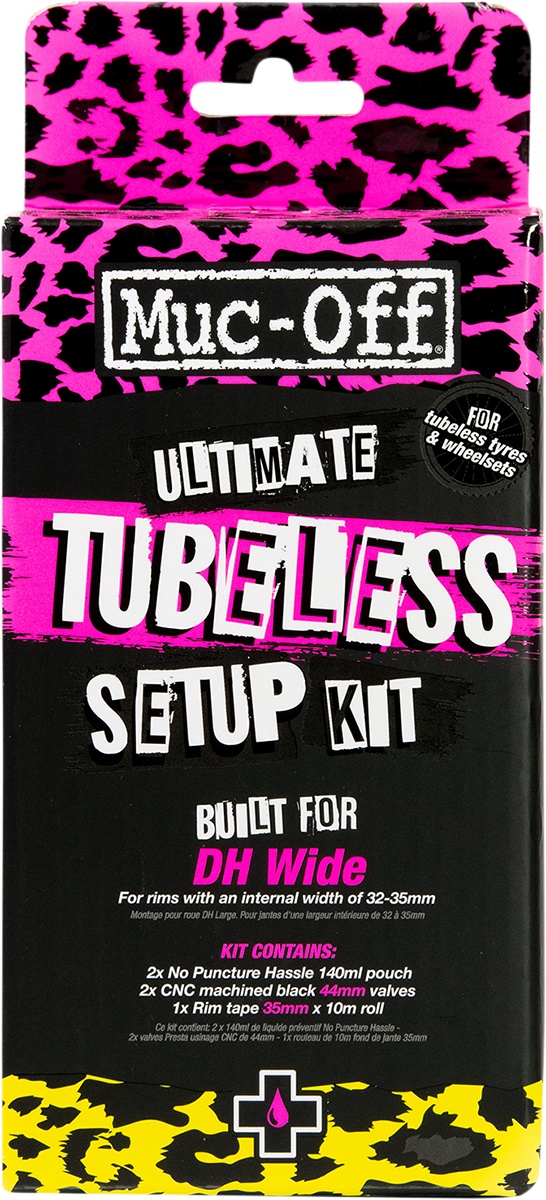 Ultimate Tubeless Setup Kit - DH/Plus - 35 mm Tape