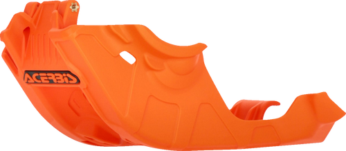 Skid Plate - OEM 16 Orange - XC-W 150