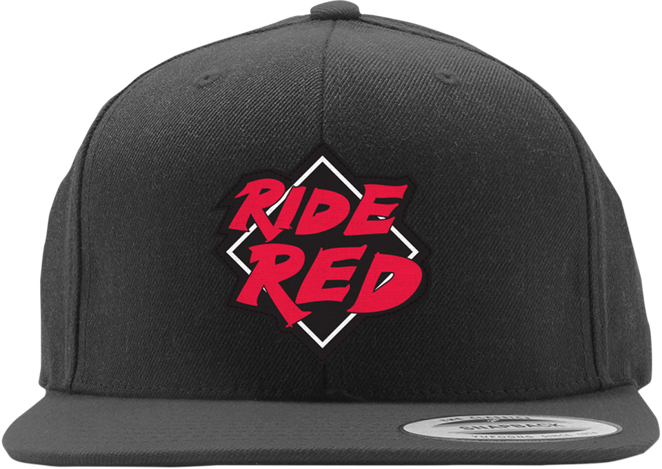 Youth Honda Ride Red Hat - Red/Black - Lutzka's Garage