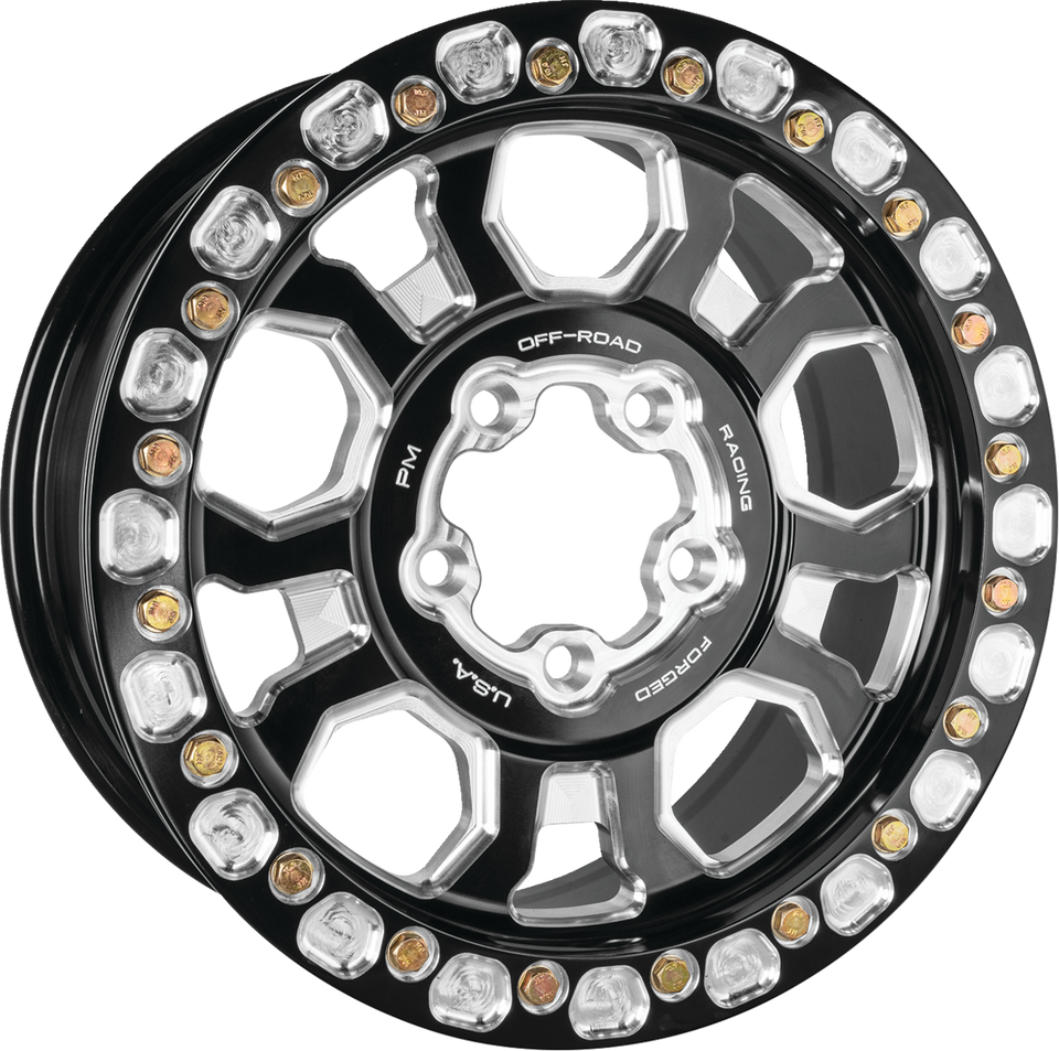 Wheel - Race Beadlock - Front/Rear - Black/Contrast Cut® - 15x7 - 5/4.5 - 5+2