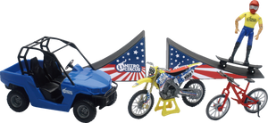 Nitro Circus Playset - 1:18 Scale - Multicolor