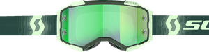 Fury Goggle - Dark Green/Mint - Green Chrome