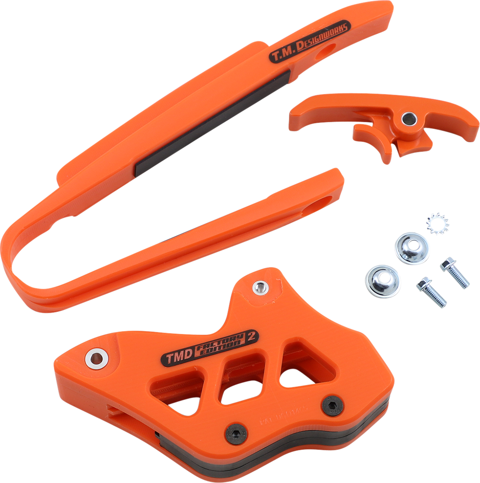 Chain Guide/Slider - KTM/Husaberg - Orange - Lutzka's Garage