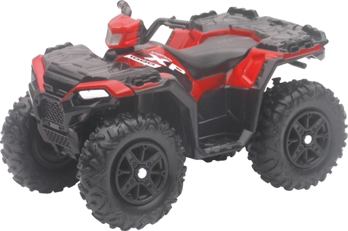 Mini Polaris Sportsman XP1000 - 1:12 Scale - Black/Red - Lutzka's Garage