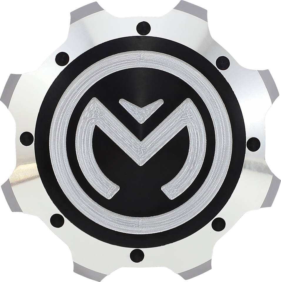 Gas Cap - Silver/Black - Polaris - Lutzka's Garage