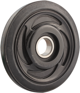 Idler Wheel with Bearing 6205-2RS - Without Insert - Black - Group 8 - 5.35" OD x 1" ID - Lutzka's Garage