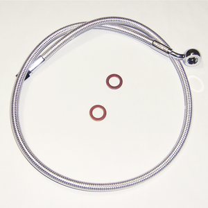 Brake Line - 10 mm-35° - 27" - Sterling Chromite II