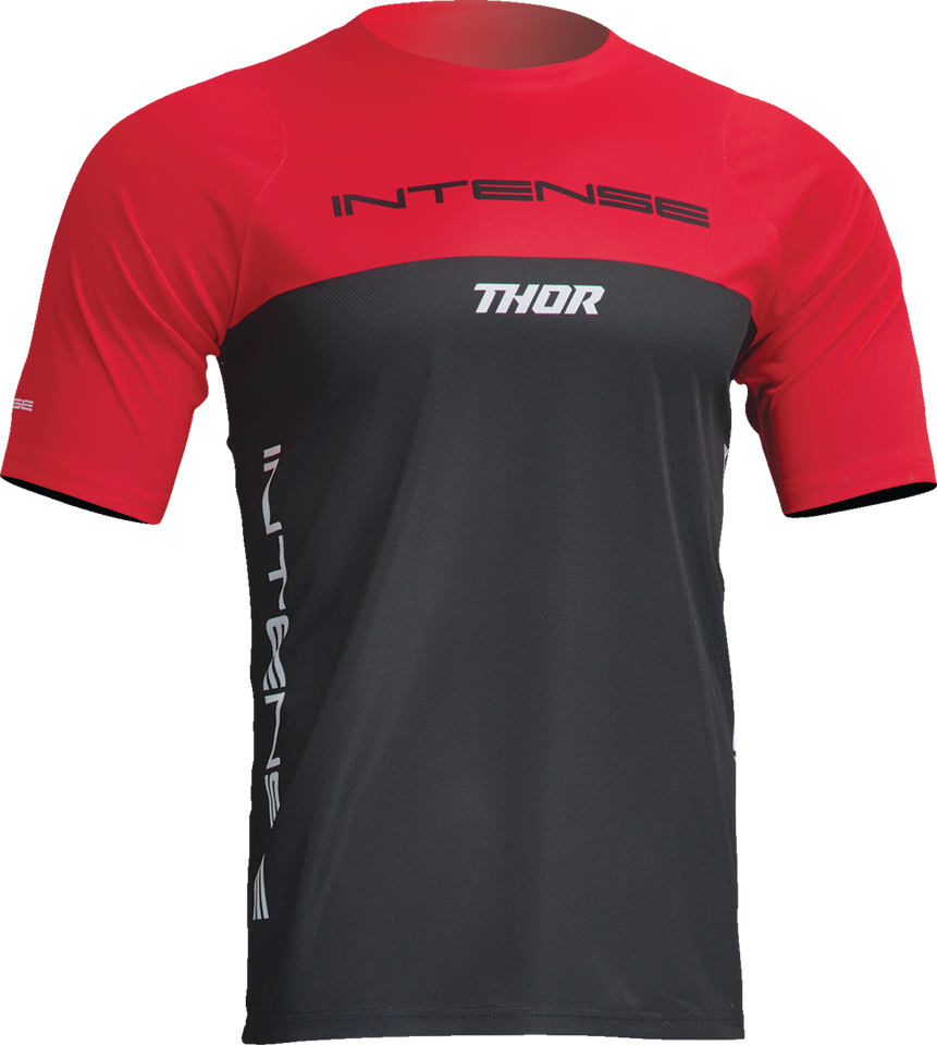 Intense Assist Censis Jersey - Short-Sleeve - Red/Black - XS - Lutzka's Garage