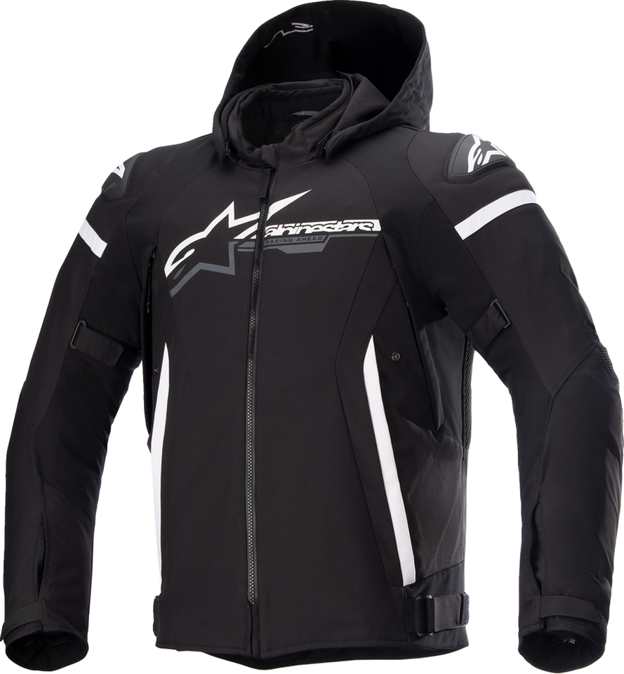 Zaca Waterproof Jacket - Black/White - Small - Lutzka's Garage