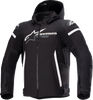 Zaca Waterproof Jacket - Black/White - Small - Lutzka's Garage