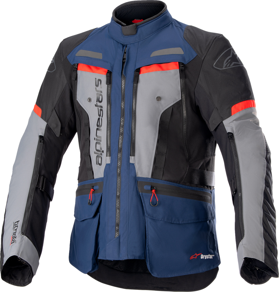 Bogota Pro Drystar® Jacket - Black/Blue/Red - Small - Lutzka's Garage