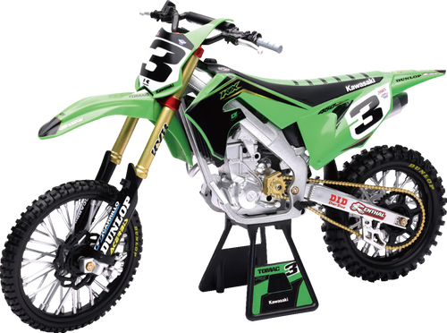 Kawasaki Race Team Bike 2019 - Eli Tomac - 1:6 Scale - Green/Black - Lutzka's Garage