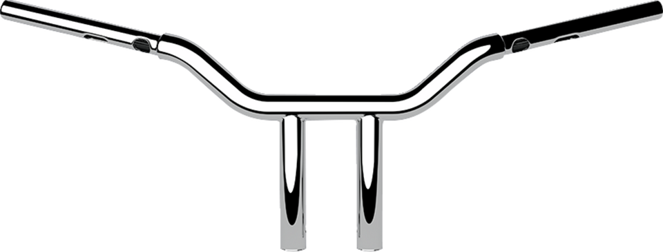 Handlebar - One-Piece Kagefighter - 10" x 1-1/4" - Chrome - Lutzka's Garage