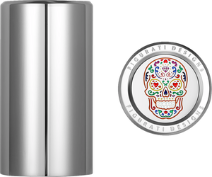 Docking Cover - Long - Mirror Polished - Sugar Skull