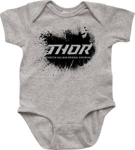 Infant Supermini Aerosol Body Suit - Graphite - 0-6 - Lutzka's Garage