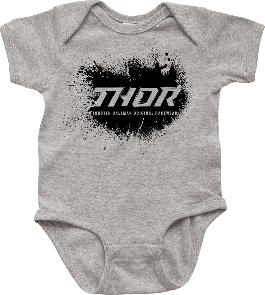 Infant Supermini Aerosol Body Suit - Graphite - 0-6 - Lutzka's Garage