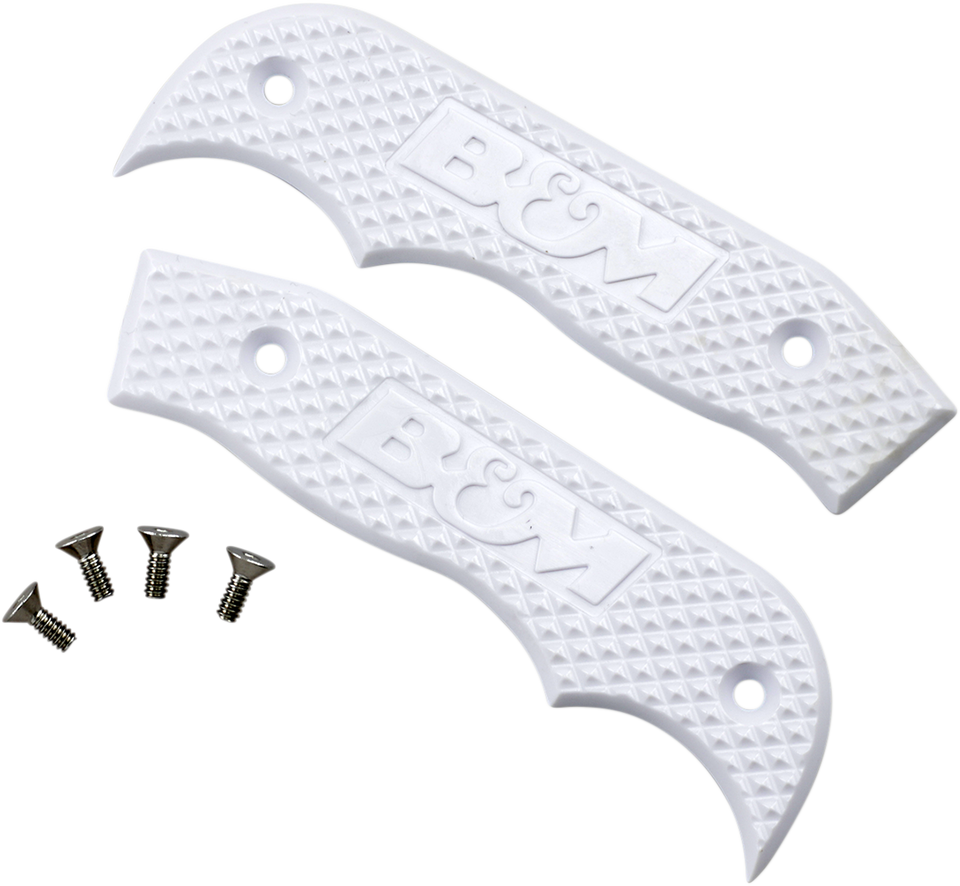 Magnum Grip Plates - White - Lutzka's Garage