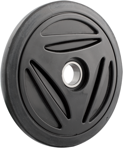 Idler Wheel with Bearing 6205-2RS - Black - Group 12 - 180 mm OD x 1