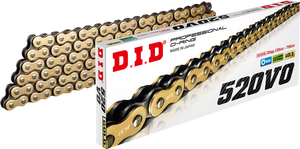 520 VO Drive Chain - Gold & Black - 100 Link - Lutzka's Garage