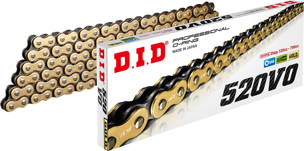 520 VO Drive Chain - Gold & Black - 25 Feet