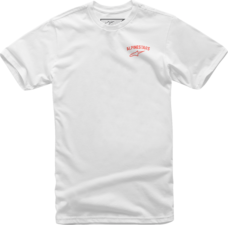 Speedway T-Shirt - White - Large - Lutzka's Garage