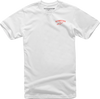 Speedway T-Shirt - White - Large - Lutzka's Garage