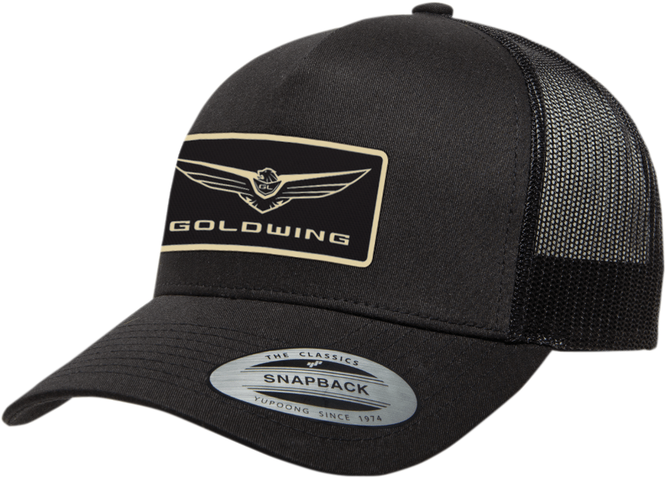 Goldwing Icon Hat - Black - Lutzka's Garage