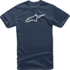 Ageless T-Shirt - Navy/White - Medium - Lutzka's Garage