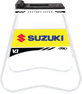 Bike Stand - V.1 - Suzuki - White/Yellow