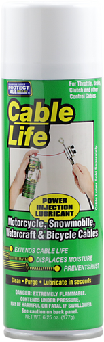 Cable Life Lubricant - 6.25 oz. net wt. - Aerosol