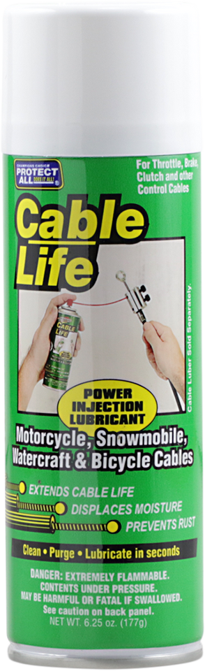 Cable Life Lubricant - 6.25 oz. net wt. - Aerosol