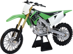 Kawasaki KX 450F 2019 Dirt Bike - 1:6 Scale - Green/White/Black