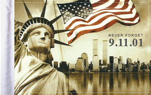911 Never Forget Flag - 6" x 9"