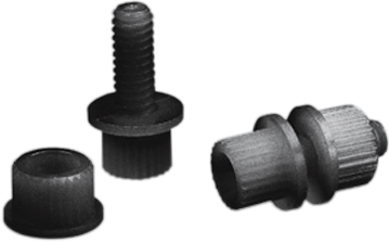 License Plate Bolt - 100 Pack - Black - Lutzka's Garage