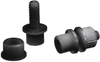 License Plate Bolt - 100 Pack - Black - Lutzka's Garage