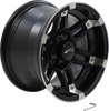 Wheel - Rolln 104 - Rear - Machined Black - 12x7 - 4/4 - 3+4