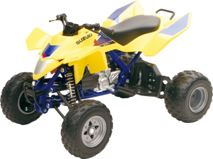 Suzuki Quadracer R450 ATV - 1:12 Scale - Black/Yellow - Lutzka's Garage