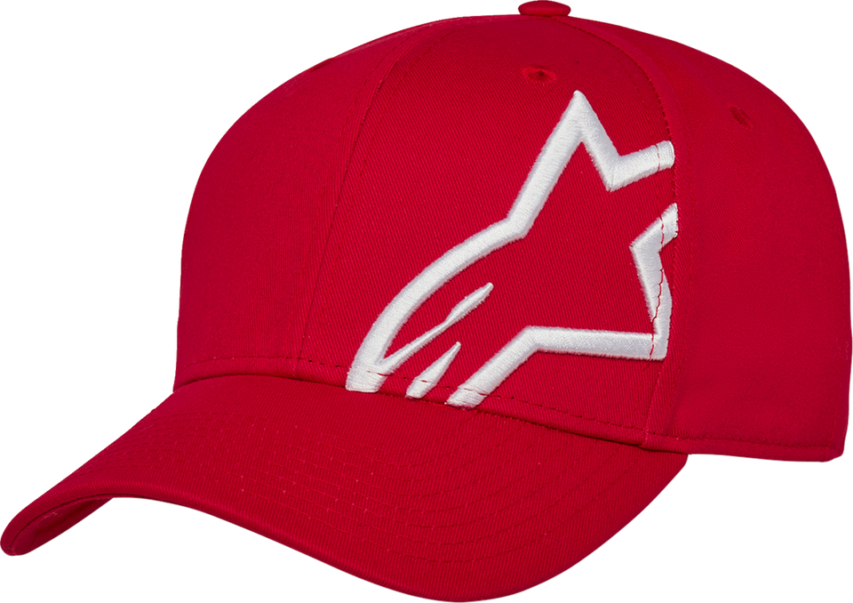 Corp Snap 2 Hat - Red/White - One Size - Lutzka's Garage