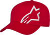 Corp Snap 2 Hat - Red/White - One Size - Lutzka's Garage