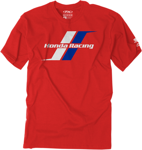 Honda Stripes T-Shirt - Red - Medium - Lutzka's Garage