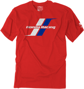 Honda Stripes T-Shirt - Red - Medium - Lutzka's Garage