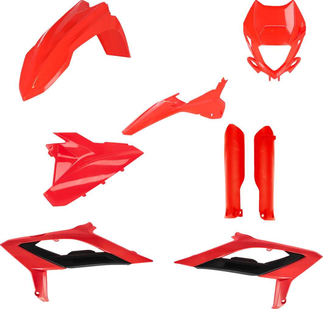 Full Replacement Body Kit - OEM 23 Red/Black