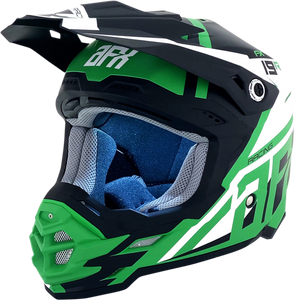 FX-19R Helmet - Racing - Matte Green - Medium - Lutzka's Garage