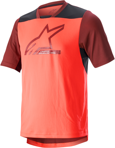 Drop 6.0 V2 Jersey - Short-Sleeve - Coral/Black - Small - Lutzka's Garage