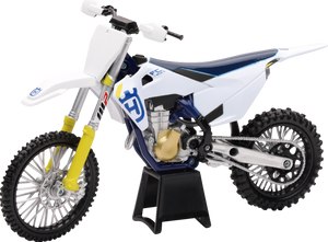 Husqvarna FC450 2019 Bike - 1:12 Scale - White/Blue/Black