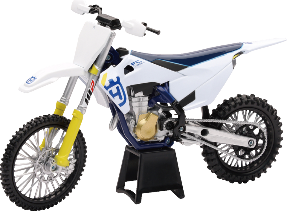 Husqvarna FC450 2019 Bike - 1:12 Scale - White/Blue/Black