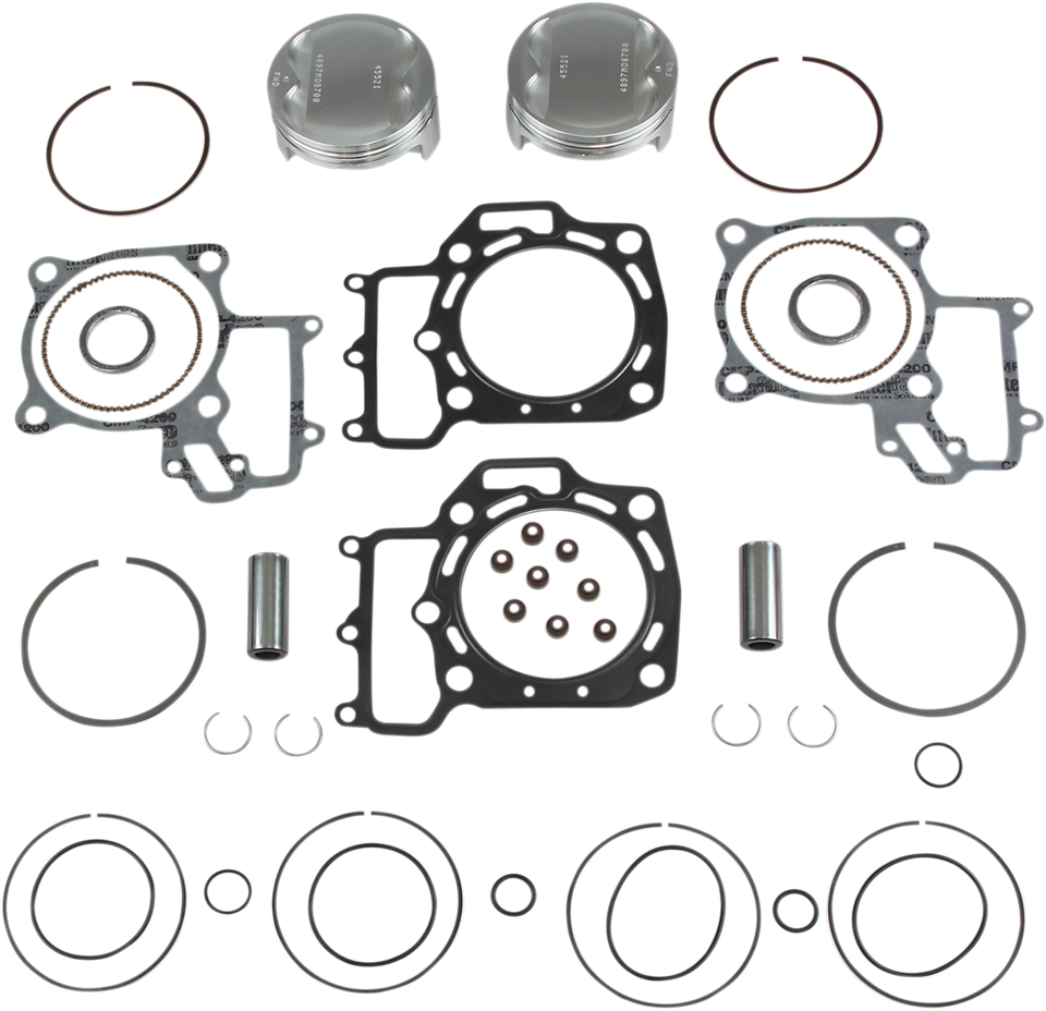 Piston Kit with Gaskets - 87.00 mm - Kawasaki