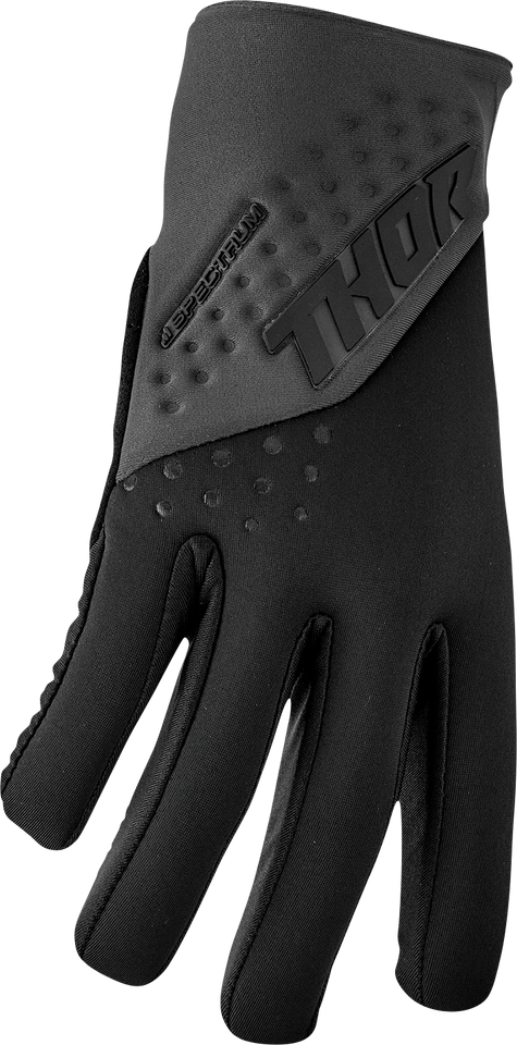 Spectrum Cold Weather Gloves - Black/Charcoal - Medium - Lutzka's Garage