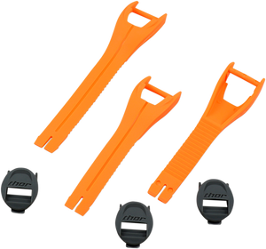 Blitz XP MX Boot Straps - Youth - Orange - Size 1-7 - Lutzka's Garage